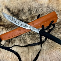 Олесов Альберт / Якутский нож в комплекте, модель "Батыйа"